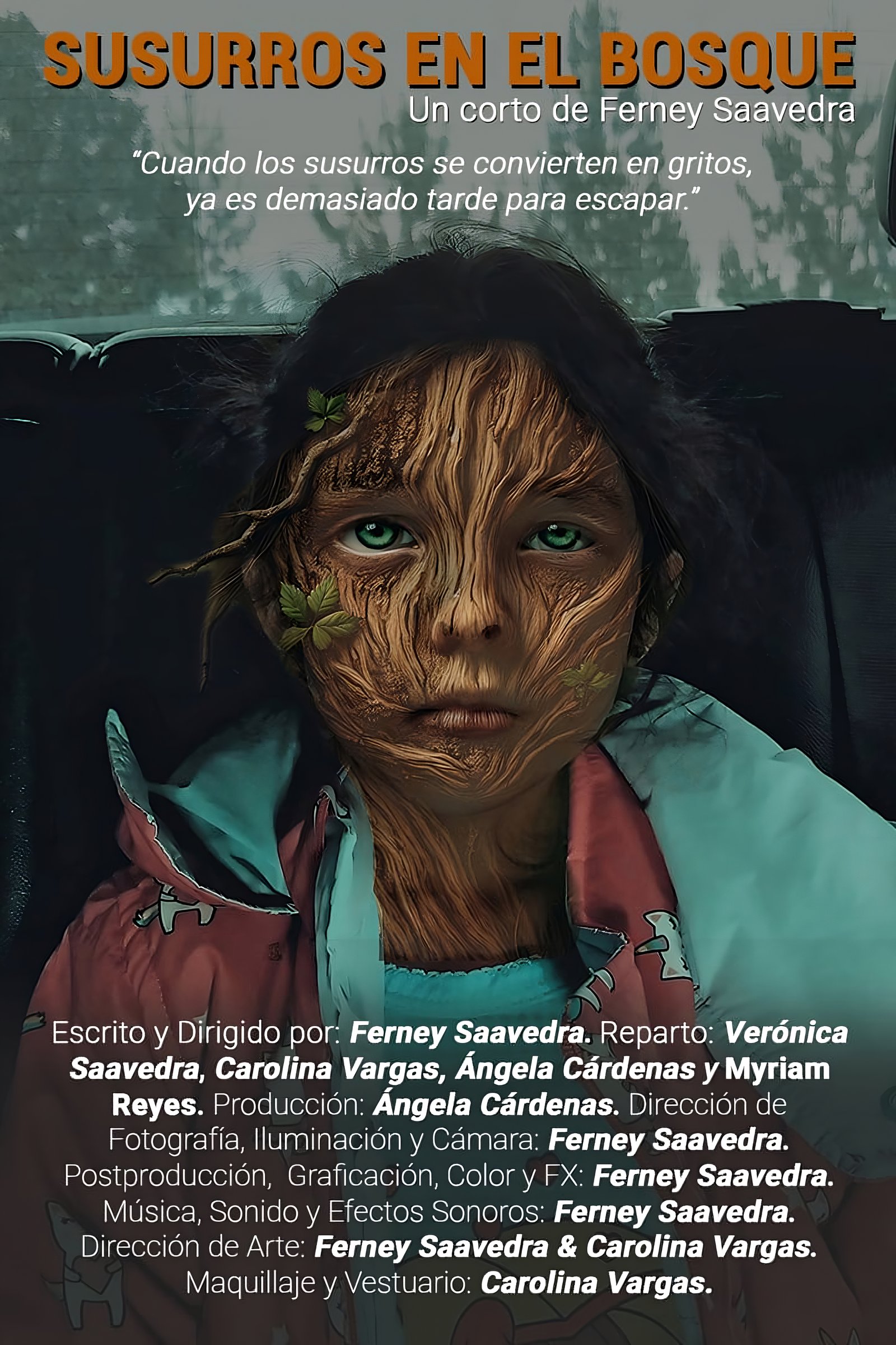 Afiche oficial de Susurros en el Bosque