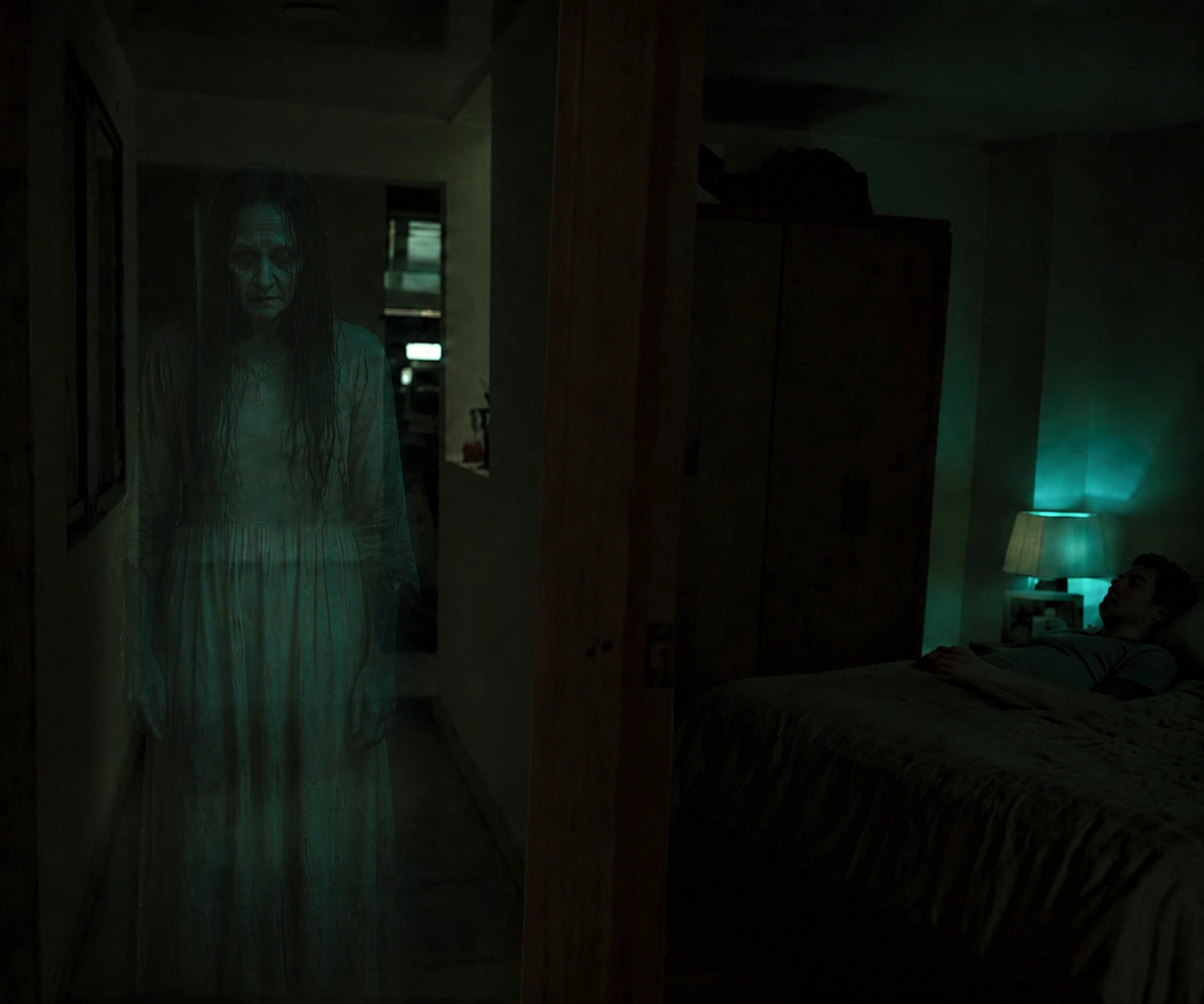 Fotograma cinematográfico de una obra de Ferney Saavedra